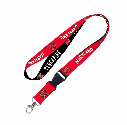 NCAA Maryland Terrapins Lanyard with Detachable Buckle
