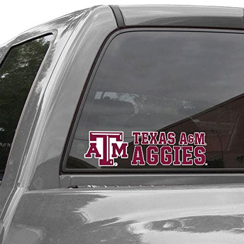 WinCraft NCAA Texas A&M University Aggies 3" x 10" Perfect Cut Decal