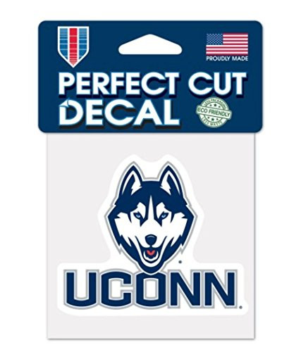 WinCraft NCAA University of Connecticut UConn Huskies 4" x 4" inch Outdoor Color Decal