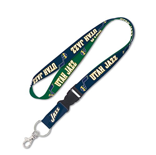 NBA Utah Jazz Lanyard with Detachable Buckle, 1-Inch