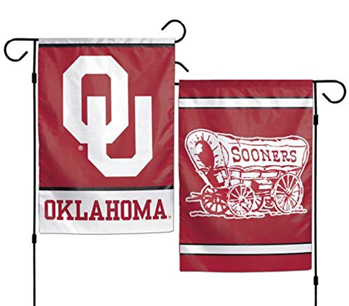 WinCraft Oklahoma Sooners 12"x18" Garden Flag - red