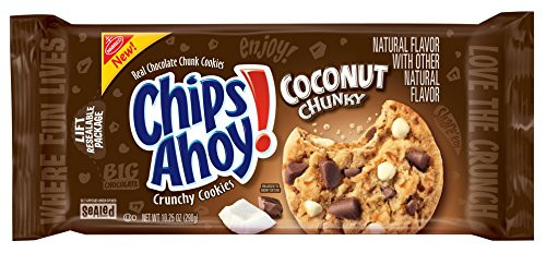 Chips Ahoy! Coconut Chunky Cookies, 10.25 oz