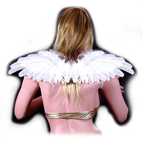 SACASUSA (TM) Beautiful White Feather Angel Halloween Costume Wings