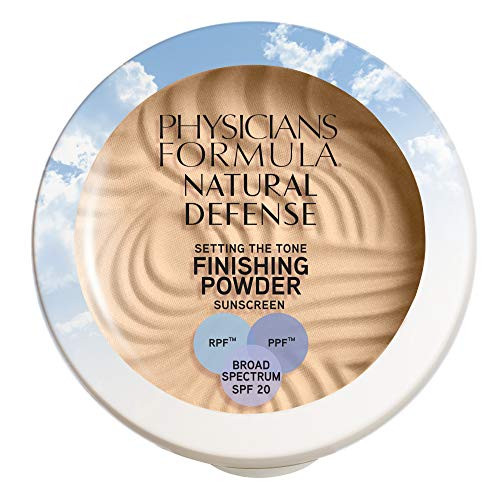 Physicians Formula Natural Defense Setting the Tone Finishing Powder SPF 20, Light, 0.35 Ounce, 1711354, 1711354, 1711354, 1711354