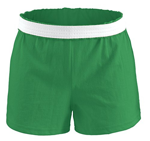 Soffe Juniors' Authentic Cheer Short, Kelly Green, Medium (1-Pack)