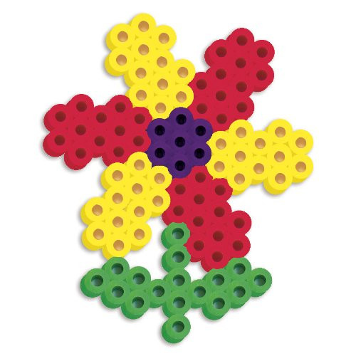 Perler Beads Silicone Pegboard Fused Bead Kit - Flower