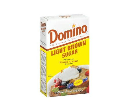 Domino Light Brown Sugar Premium Pure Cane Non GMO 16 Oz. Pk Of 3.