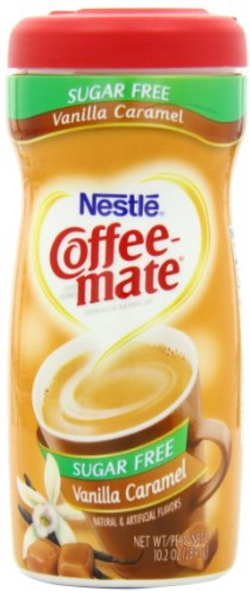 Nestle Coffee-mate Sugar Free Vanilla Caramel Powder Coffee Creamer 10.2 Oz. Canister | 6 Pack | Non-dairy, Lactose Free, Gluten Free Creamer (11001992) Nestle Coffee-mate Sugar Free Vanilla Caramel Powder Coffee Creamer 10.2 Oz. Canister | 6 Pack | Non-dairy, Lactose Free, Gluten Free Creamer (11001992)