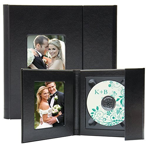 Supreme CD/DVD Holder with Photo (Black)