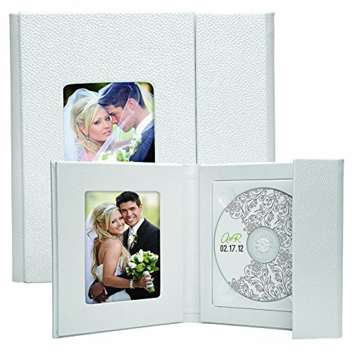 Supreme CD/DVD Holder with Photo (White)