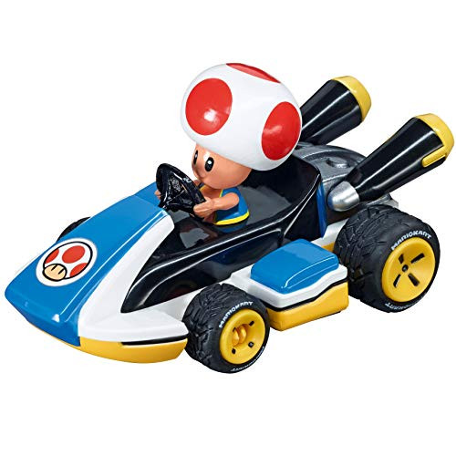 Carrera Pull & Speed 15818313 Official Licensed Nintendo Mario Kart 8 Kids Toy Pull Back Car - Toad