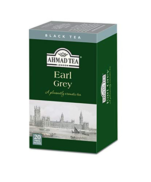 Ahmad Tea Earl Grey Tea, 20-Count Boxes (Pack of 6) Ahmad Tea Earl Grey Tea, 20-Count Boxes (Pack of 6)