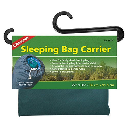 Coghlan's Sleeping Bag Carrier, 22 x 36 Color may vary