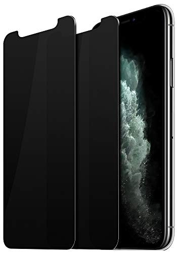 SURBUID [2 Pack] iPhone 11 Pro Privacy Screen Protector Anti Spy Tempered Glass Anti Scratch Case Friendly Designed for iPhone 11 Pro 5.8 Inch 2019 Release (iPhone 11 Pro)