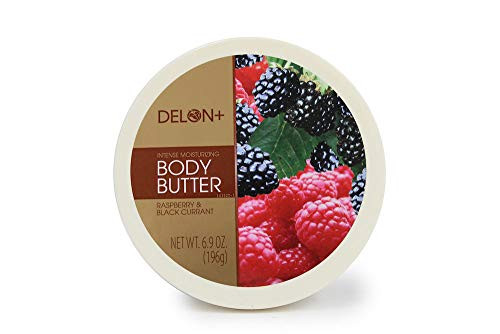 Delon Intense Moisturizing Body Butter 6.9 Oz (Raspberry & Black Currant) (Single)