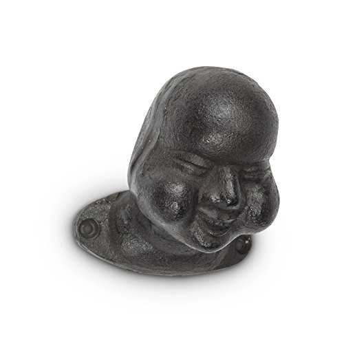 Abbott Collection Cast Iron Happy Boy Wall Hook
