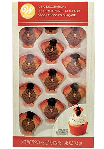 Food Items 708-0-0057 Icing Decorations Turkey, us:one Size