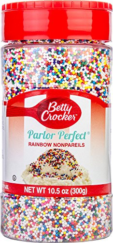 Betty Crocker Parlor Perfect Rainbow Nonpareils