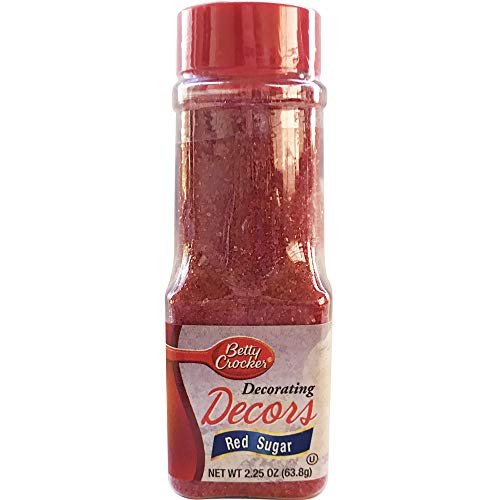Betty Crocker Red Crystal Decors, 2.2500-ounces (Pack of6)