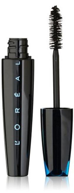 L'Oreal Paris Voluminous Extra-Volume Collagen Waterproof Mascara, Blackest Black, 0.34 Ounces L'Oreal Paris Voluminous Extra-Volume Collagen Waterproof Mascara, Blackest Black, 0.34 Ounces
