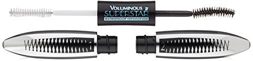 L'Oreal Paris Cosmetics Voluminous Superstar Waterproof Mascara, Blackest Black, 1 Tube L'Oreal Paris Cosmetics Voluminous Superstar Waterproof Mascara, Blackest Black, 1 Tube