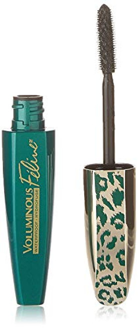L'Oreal Paris Voluminous Feline Waterproof Mascara, Black, 1 Tube L'Oreal Paris Voluminous Feline Waterproof Mascara, Black, 1 Tube