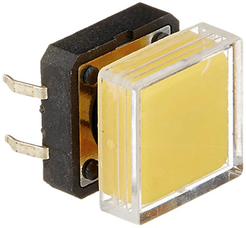 Uxcell 4-Pin DIP Momentary Tact/Push Button Switch, 12 x 12 x 14mm