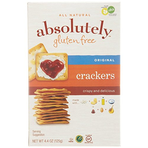 Absolutely Gluten Free Crackers 4.4 OZ Case of 12