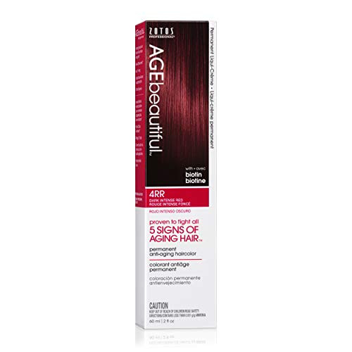 Agebeautiful Liqui-Creme 4Rr Dark Intense Red, 2-Ounce