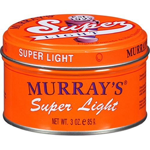 Murray's Light Pomade & Hair Dressing, Super Light, 3 oz. - 6 Pieces