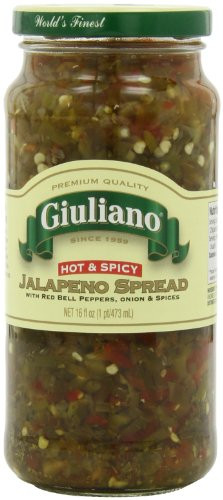 Giulianos' Specialty Foods Spread, 16 Ounce (Pack of 6)