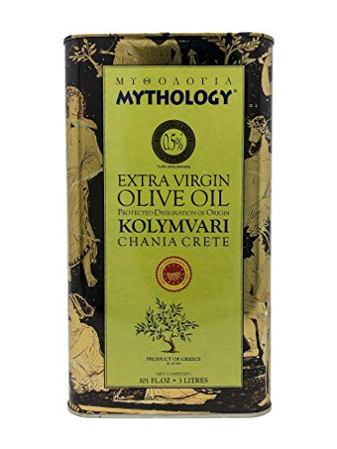 Mythology Greek Extra Virgin Olive Oil - PDO Kolymvari Chania Crete (3L)