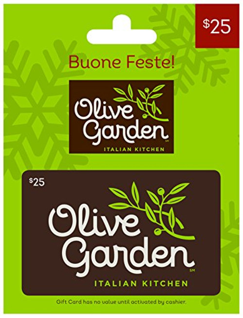 Olive Garden Holiday $25 Gift Card Olive Garden Holiday $25 Gift Card