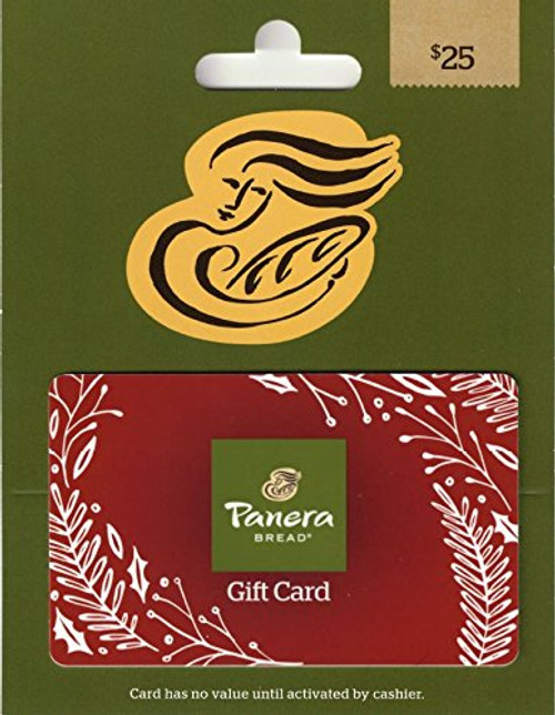 Panera Bread Holiday Gift Card $25 Panera Bread Holiday Gift Card $25