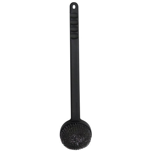MR. BAR-B-Q Long Handle Scrubber Brush, Black