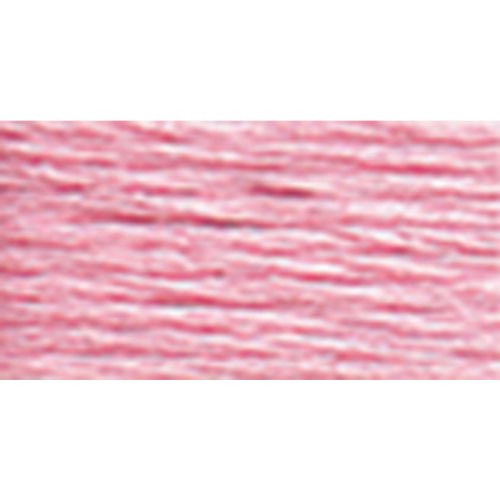 DMC 117-605 Six Stranded Cotton Embroidery Floss, Very Light Cranberry, 8.7-Yard
