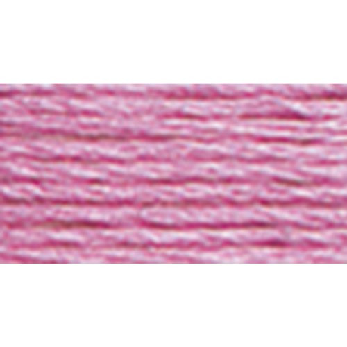 DMC 117-3608 Mouline Stranded Cotton Six Strand Embroidery Floss Thread, Very Light Plum, 8.7-Yard