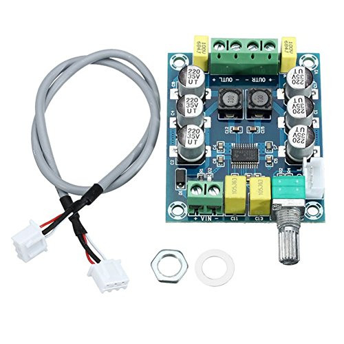WINGONEER DC12-24V 25Wx2 TPA3123 Digital Audio Amplifier Board Class D Amplifiers Dual Channel
