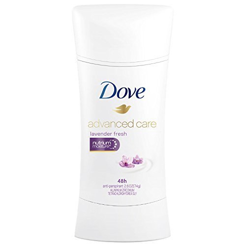 Dove Advanced Care Antiperspirant Deodorant Stick for Women, Lavender Fresh, for 48 Hour Protection And Soft And Comfortable Underarms, 2.6 oz