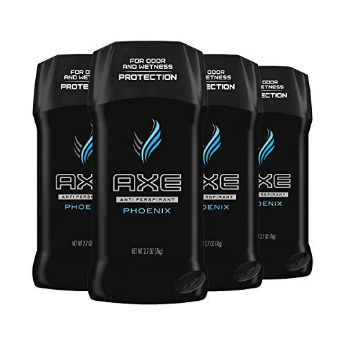 AXE Antiperspirant Deodorant 48 Hour Sweat and Odor Protection Phoenix Deodorant for Men 2.7 oz, 4 Count AXE Antiperspirant Deodorant 48 Hour Sweat and Odor Protection Phoenix Deodorant for Men 2.7 oz, 4 Count