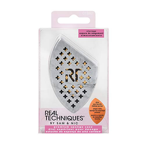 Real Techniques Premium Travel Holder Case for Miracle Complexion Makeup Sponge.