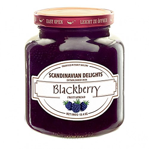 Elki's Gourmet Scandinavian Delights Preserves, Blackberry, 13.4 Ounce Elki's Gourmet Scandinavian Delights Preserves, Blackberry, 13.4 Ounce
