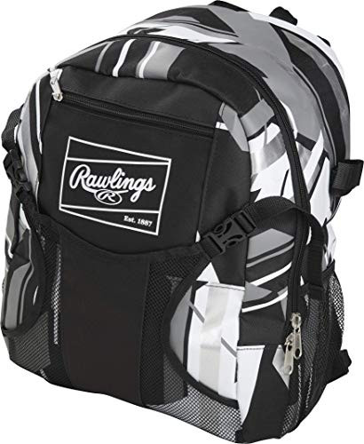 Rawlings AMARTBBK-B Remix Youth Tball Backpack, Black