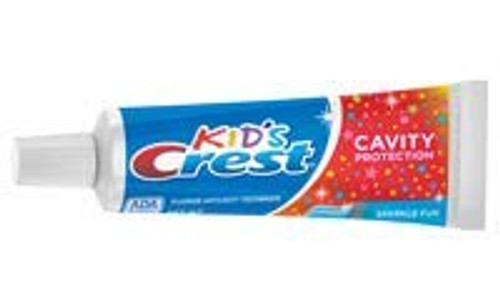 Kids Crest Cavity Protection Sparkle Fun Toothpaste .85 Ounce (12 Pack) | Sparkle Fun Flavor with Fluoride | Travel Size Anticavity Paste (B07NBR4LCB) Kids Crest Cavity Protection Sparkle Fun Toothpaste .85 Ounce (12 Pack) | Sparkle Fun Flavor with Fluoride | Travel Size Anticavity Paste (B07NBR4LCB)