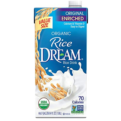 RICE DREAM Enriched Original Organic Rice Drink, 64 Fl Oz, Pack of 8 RICE DREAM Enriched Original Organic Rice Drink, 64 Fl Oz, Pack of 8
