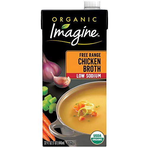 Imagine Organic Low-Sodium Free-Range Chicken Broth, 32 oz Imagine Organic Low-Sodium Free-Range Chicken Broth, 32 oz