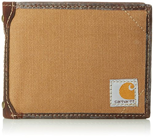 Carhartt Men's Billfold Wallet, Brown, One Size