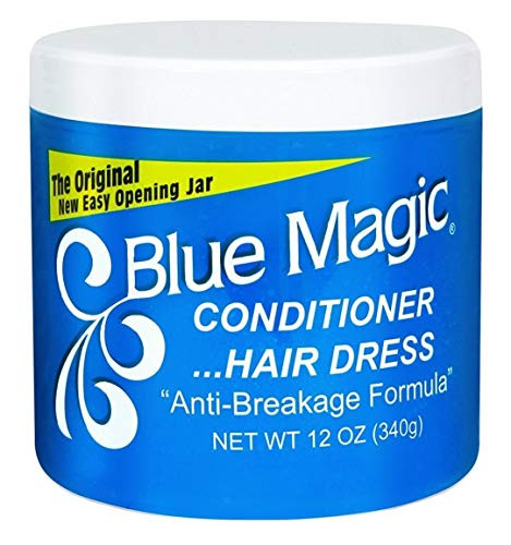 Blue Magic Conditioner Hairdress 12 Ounce Jar (354ml) (3 Pack)