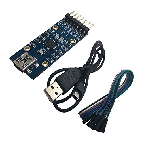 DSD TECH SH-U09-E CP2102 USB to TTL Serial Cable with Plastic Cover Support Windows 7,8,10,linux,Mac OS
