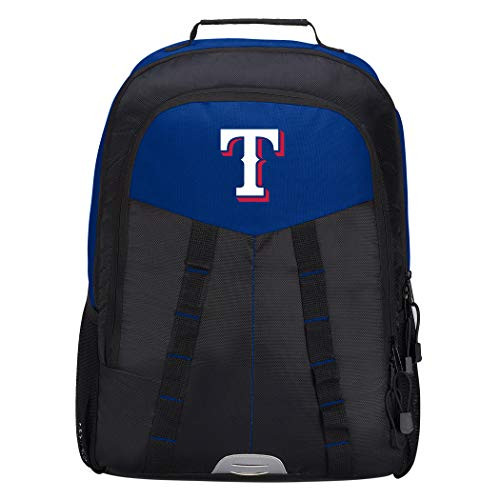 MLB Texas Rangers "Scorcher" Backpack, 18" x 5" x 12.5" MLB Texas Rangers "Scorcher" Backpack, 18" x 5" x 12.5"